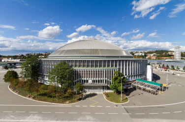 Pavilon Z: šedesátník s unikátní střechou, pod kterou se vejde veletrh i olympijský festival